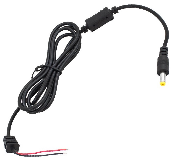 1.2 Metre L Tipi Jacklı Notebook Adaptör Kablosu 4.8*1.7 Uçlu