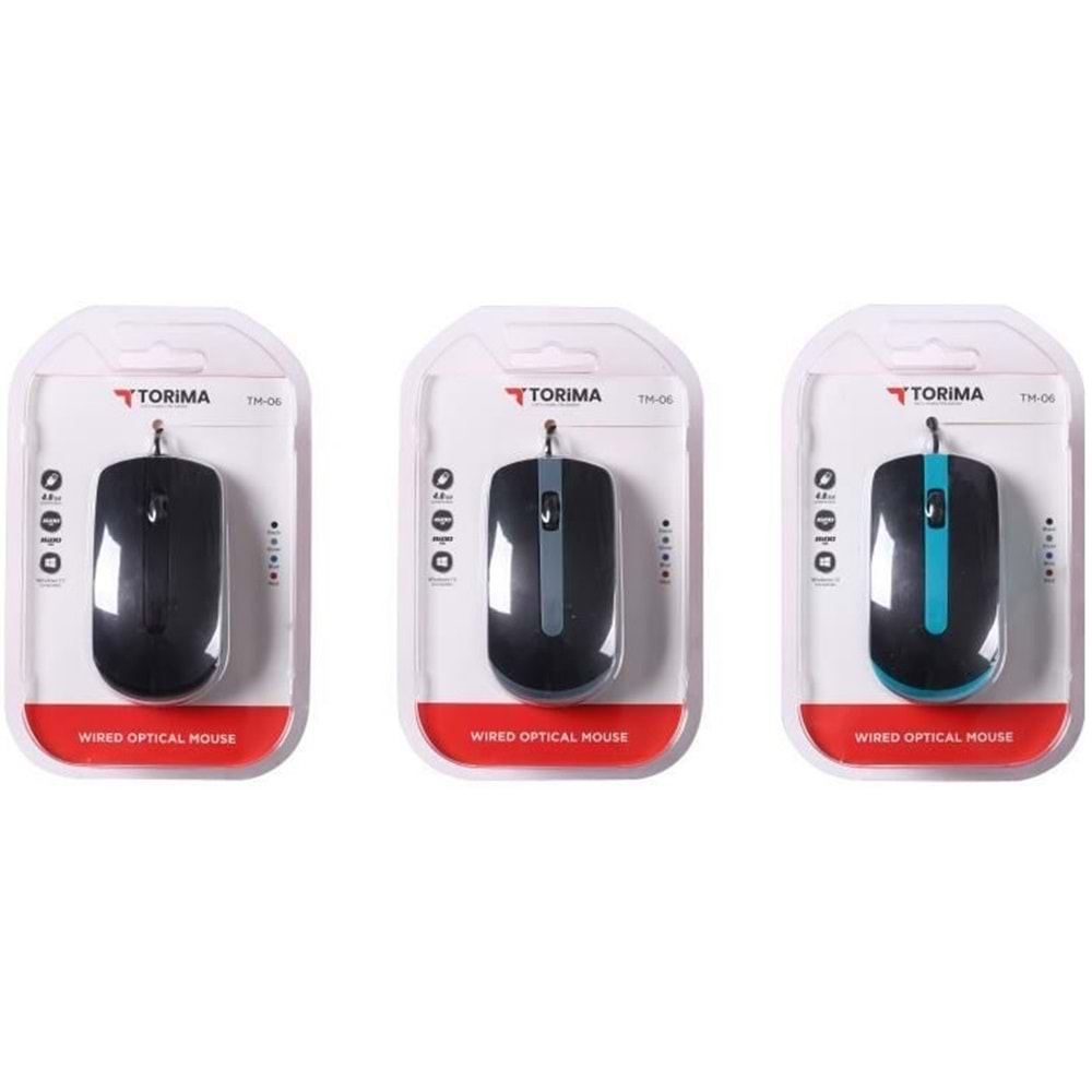 Torima Usb Kablolu Optik Mouse