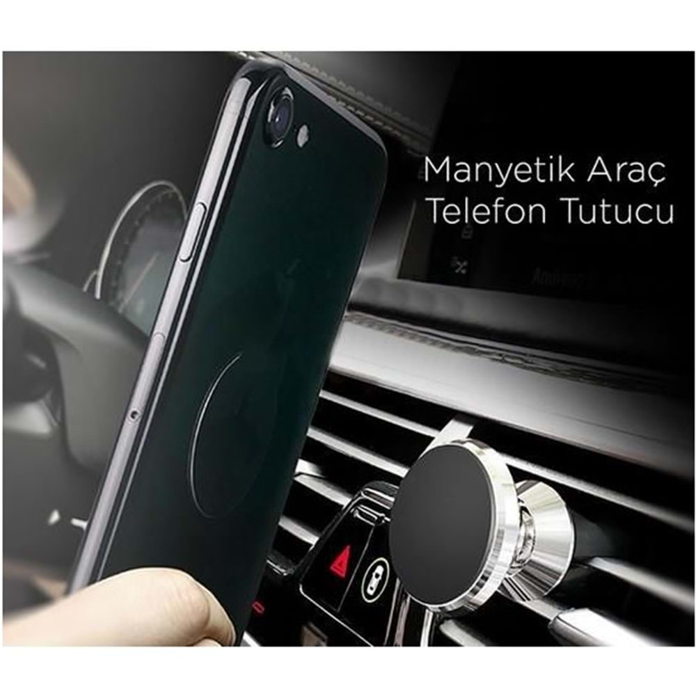 Torima 360° Dönen Araba Mıknatıslı Telefon Tutucusu