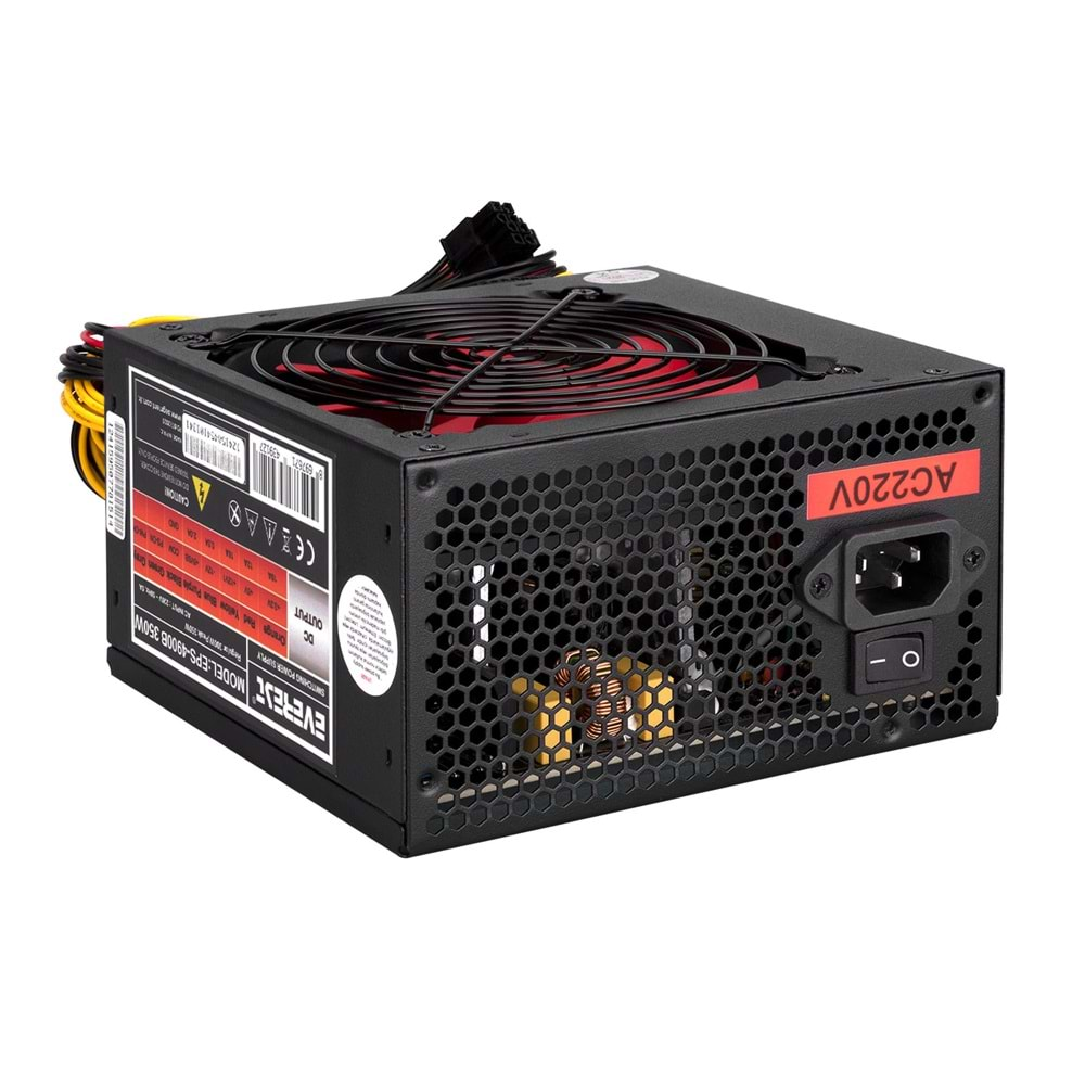 Everest 350W 2*IDE 4* SATA 4+4P CPU 12cm Fan ATX Power Supply