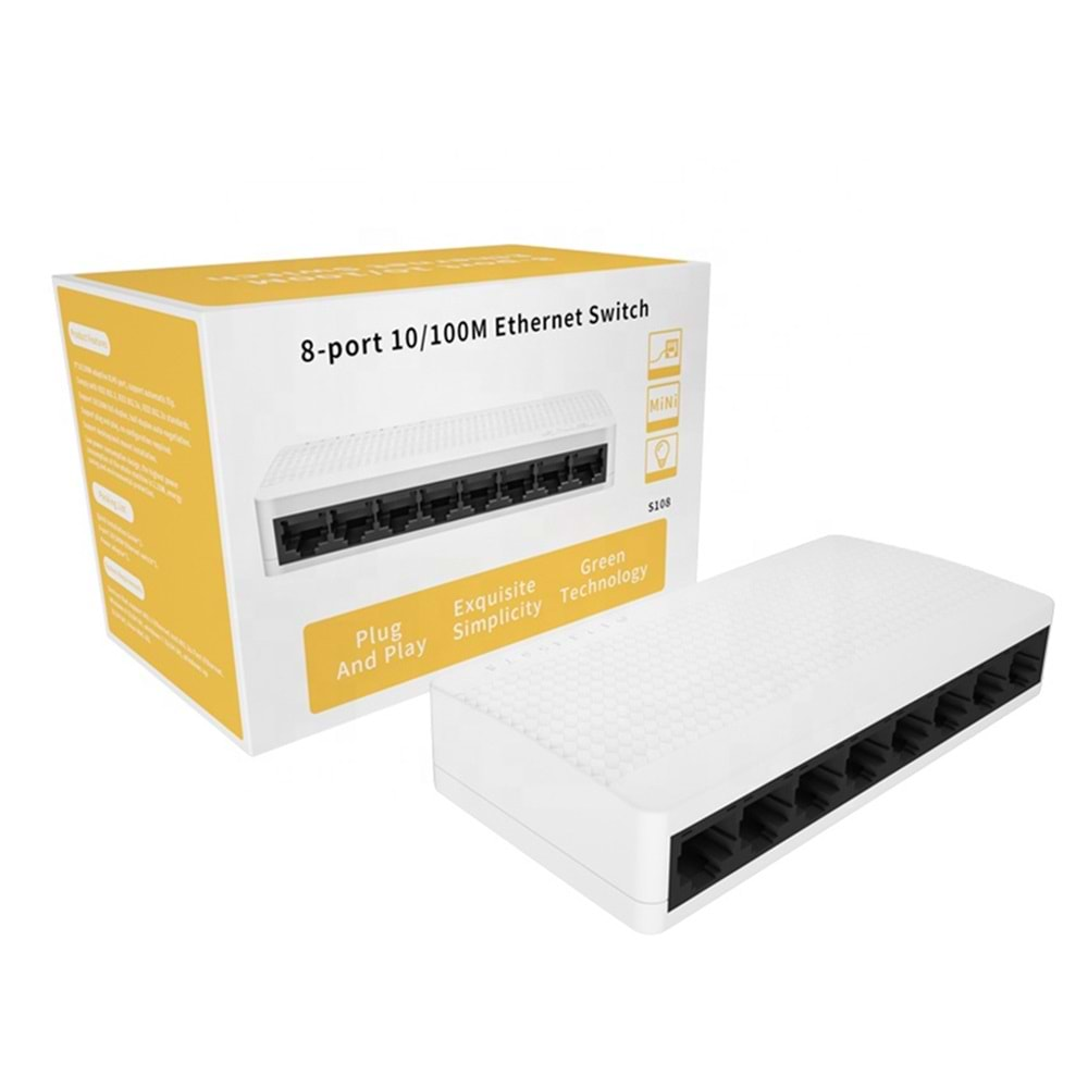 Tenda S108 8 Port 10/100 Mbps Switch