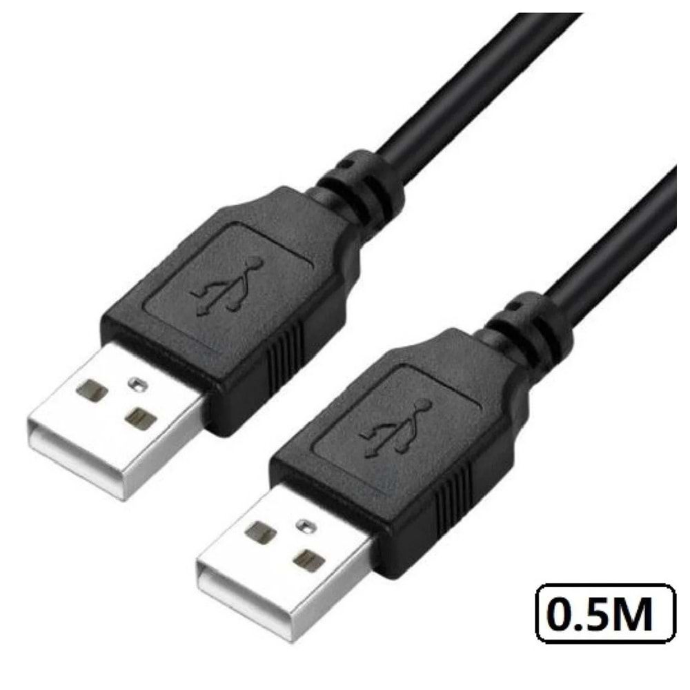 Novalink Usb Uzatma Kablosu 0.5 Metre Uzatıcı İki Ucu Erkek Erkek 50cm