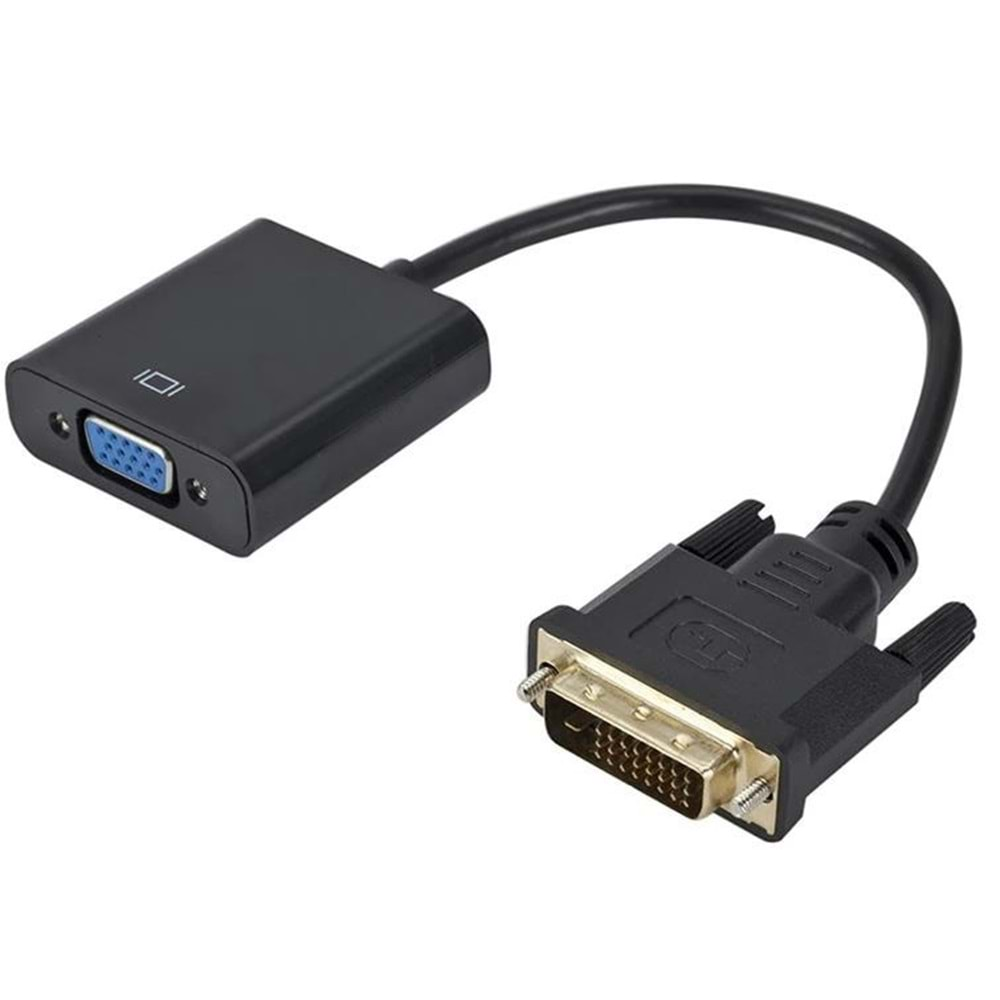 Novalink Dvi-D VGA Aktif Çevirici Dönüştürücü Adaptör Kablosu 24+1 Active