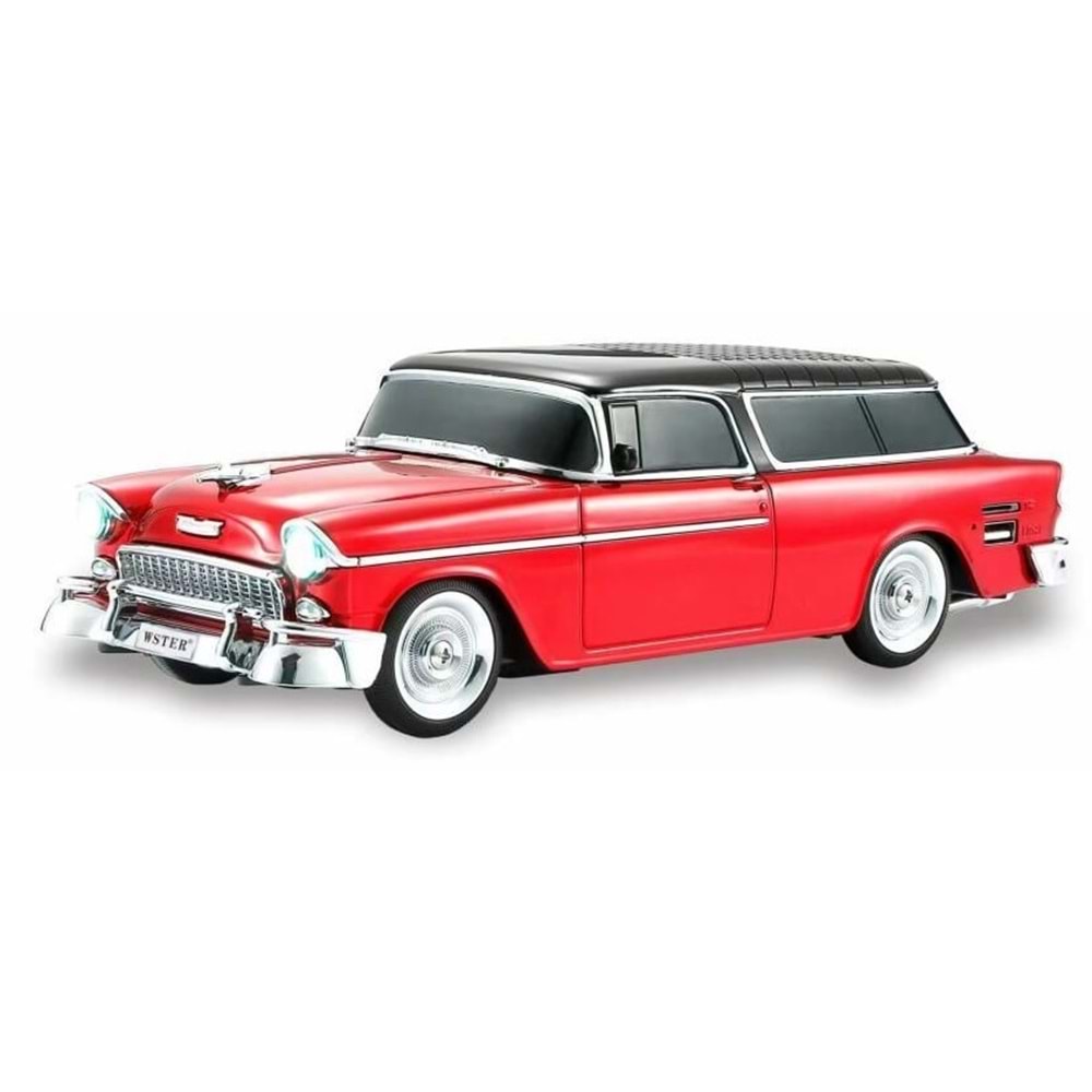 WS-1955 Klasik Araba Usb-Tf-Fm Radyo Bluetooth Hoparlör Müzik Kutusu