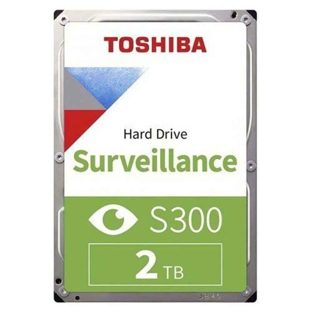 Toshiba 2TB HDWT720UZSVA S300 5400 Sata3 128M 7/24 Güvenlik Harddisk