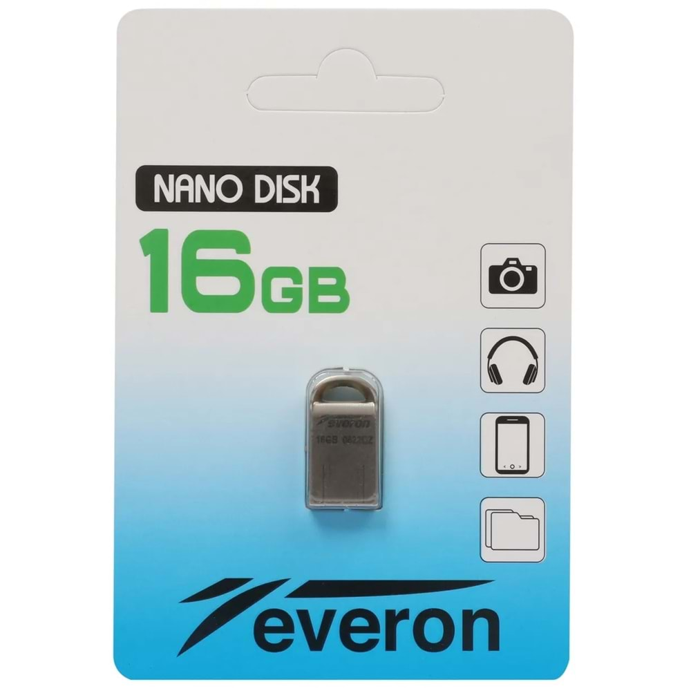 Everon 16 GB Usb 2.0 Mini Metal Flash Bellek