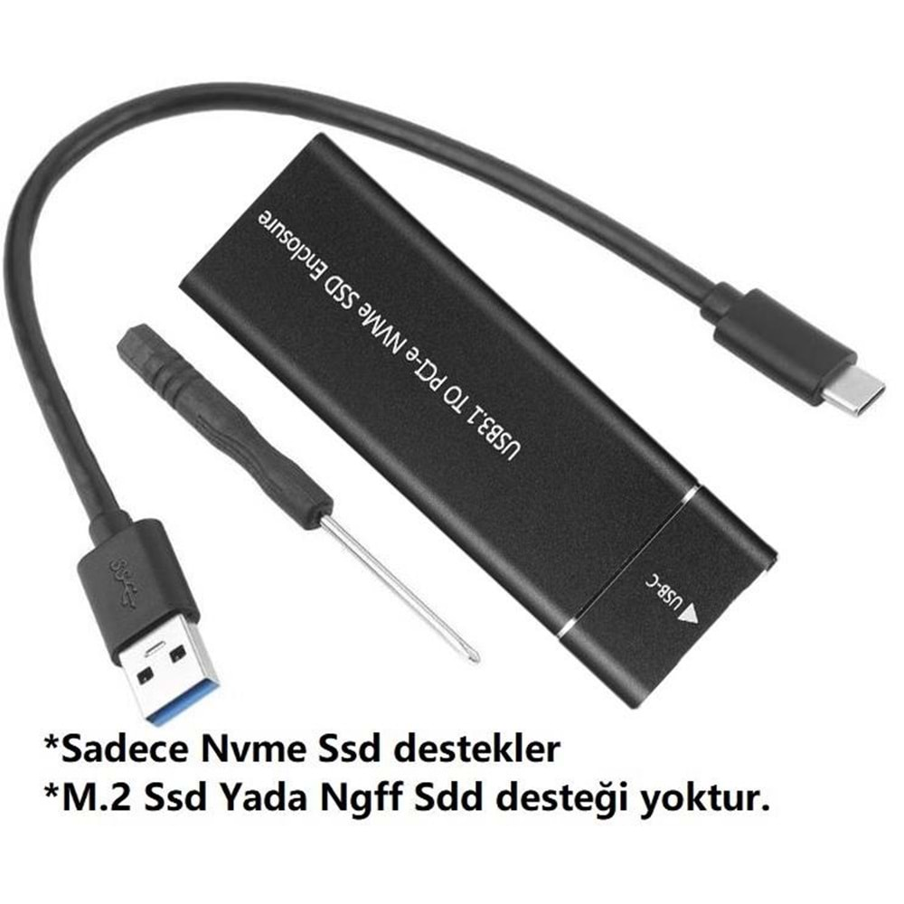 Novalink Usb 3.1 Type C To Pci-e Express Nvme Ssd Hard Disk Kutusu