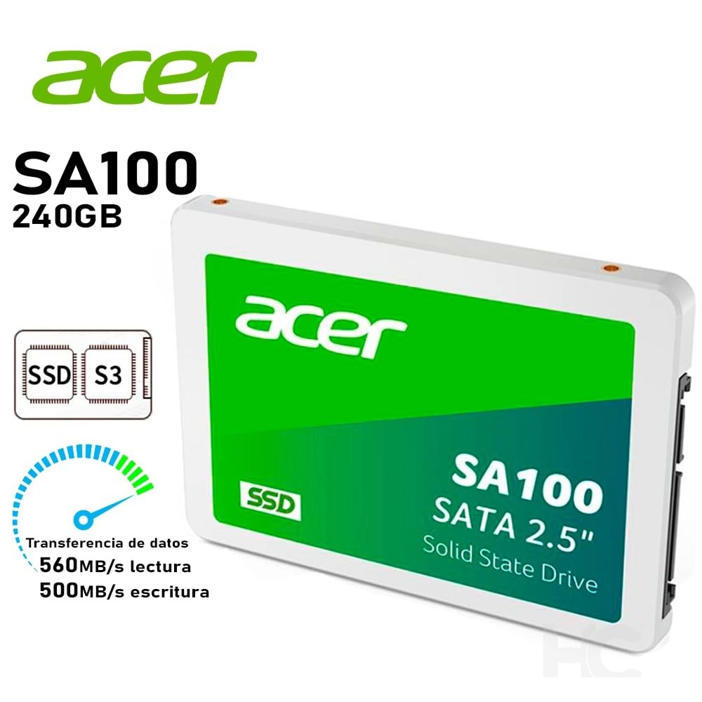 Acer 240GB 560Mb/500Mb Sata3.0 2.5