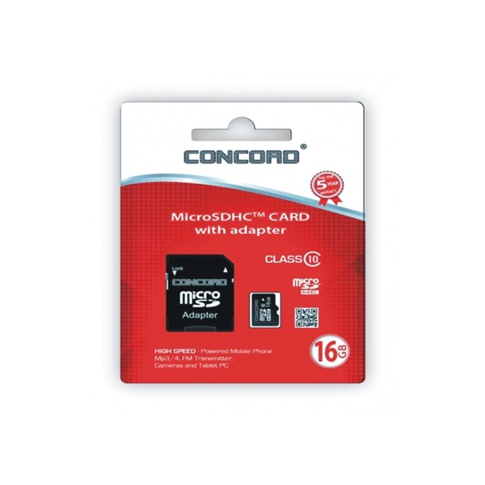 Concord C-M16 16 GB Hafıza Kartı