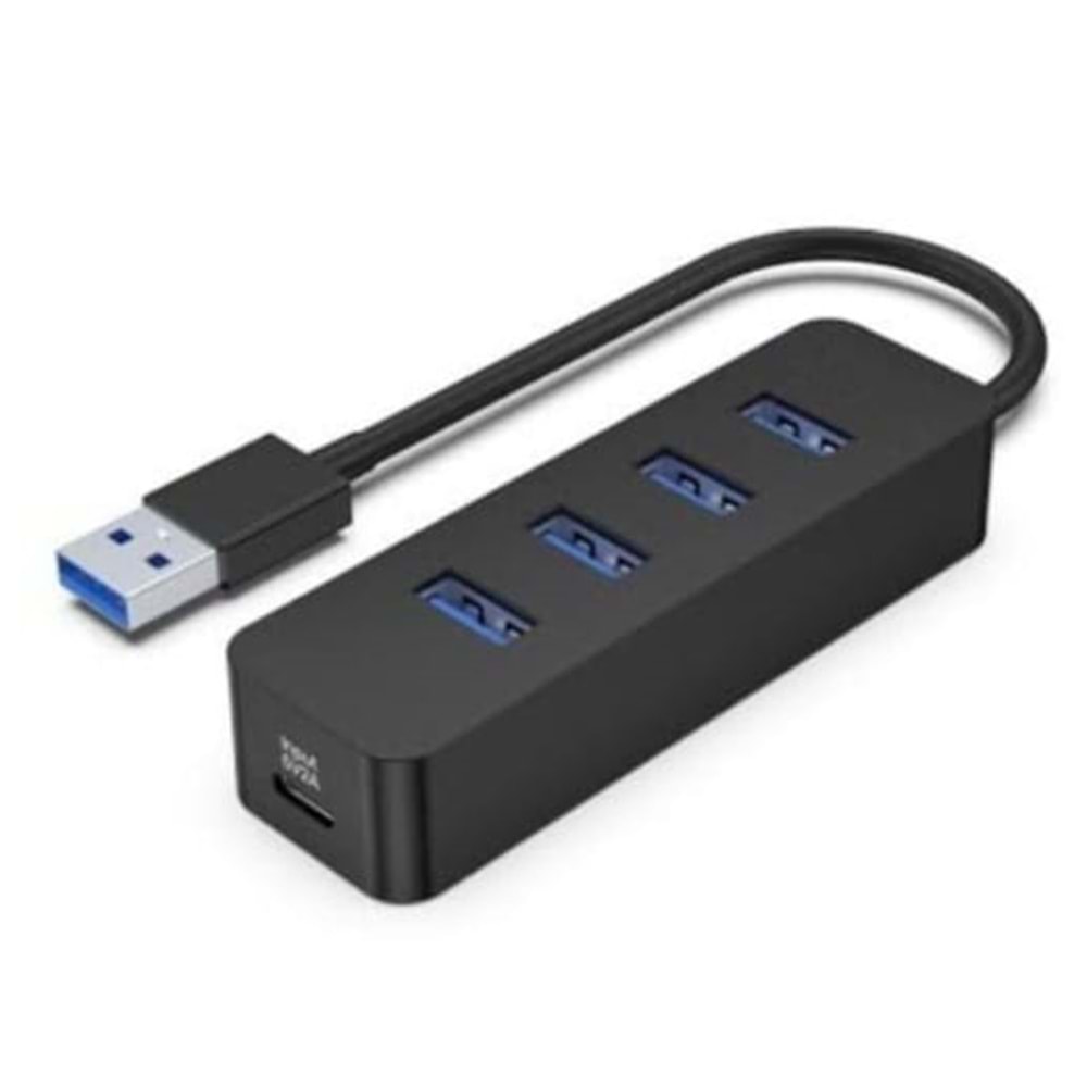 4 Port Usb 3.0 + Type-c Çoklayıcı Usb Hub