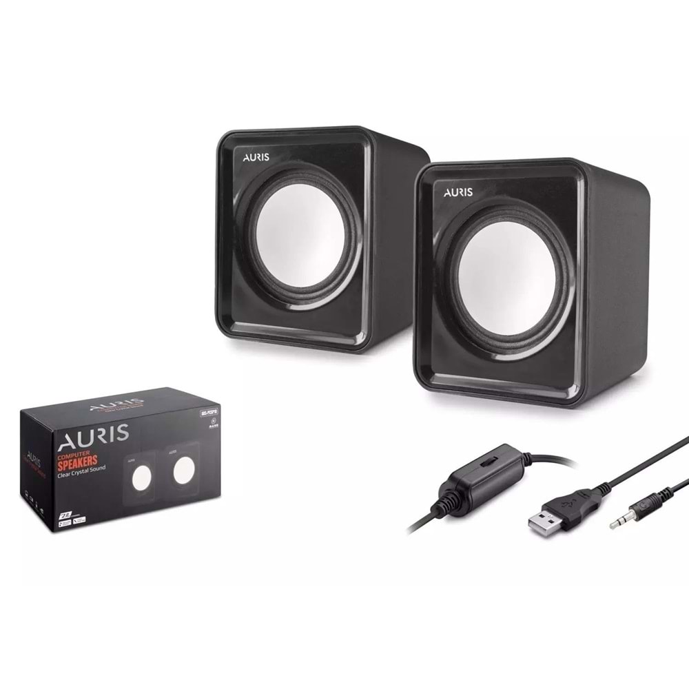 Auris P10 1+1 Usb Bilgisayar Hoparlörü Speaker
