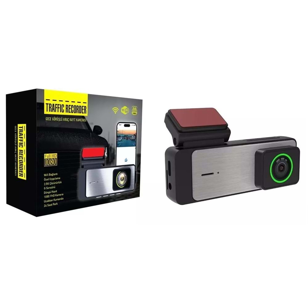 Subzero Full HD 1080 2 Kameralı Araç Içi Güvenlik Kamerası