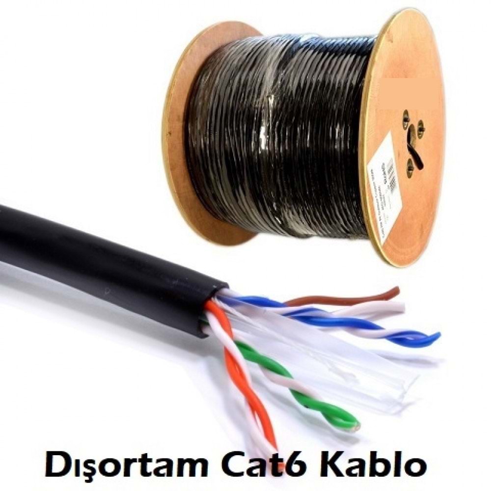 Versatile 23Awg UTP Outdoor Dış Ortam 305mt. Cat6 Kablo
