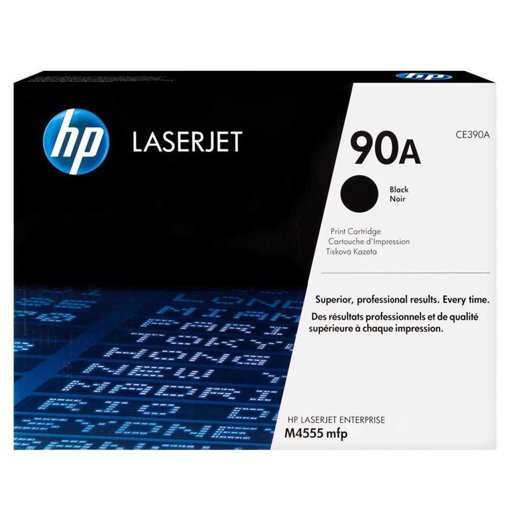 HP LaserJet M601n Enterprise 600 Yazıcı Uyumlu 90A Black Siyah 10.000 Sayfa Orjinal Toner CE390A
