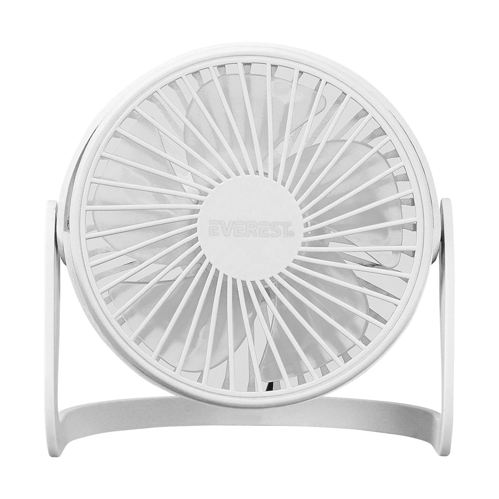 Everest Masaüstü Beyaz Usb Fan (145mmx141mmx105 mm)