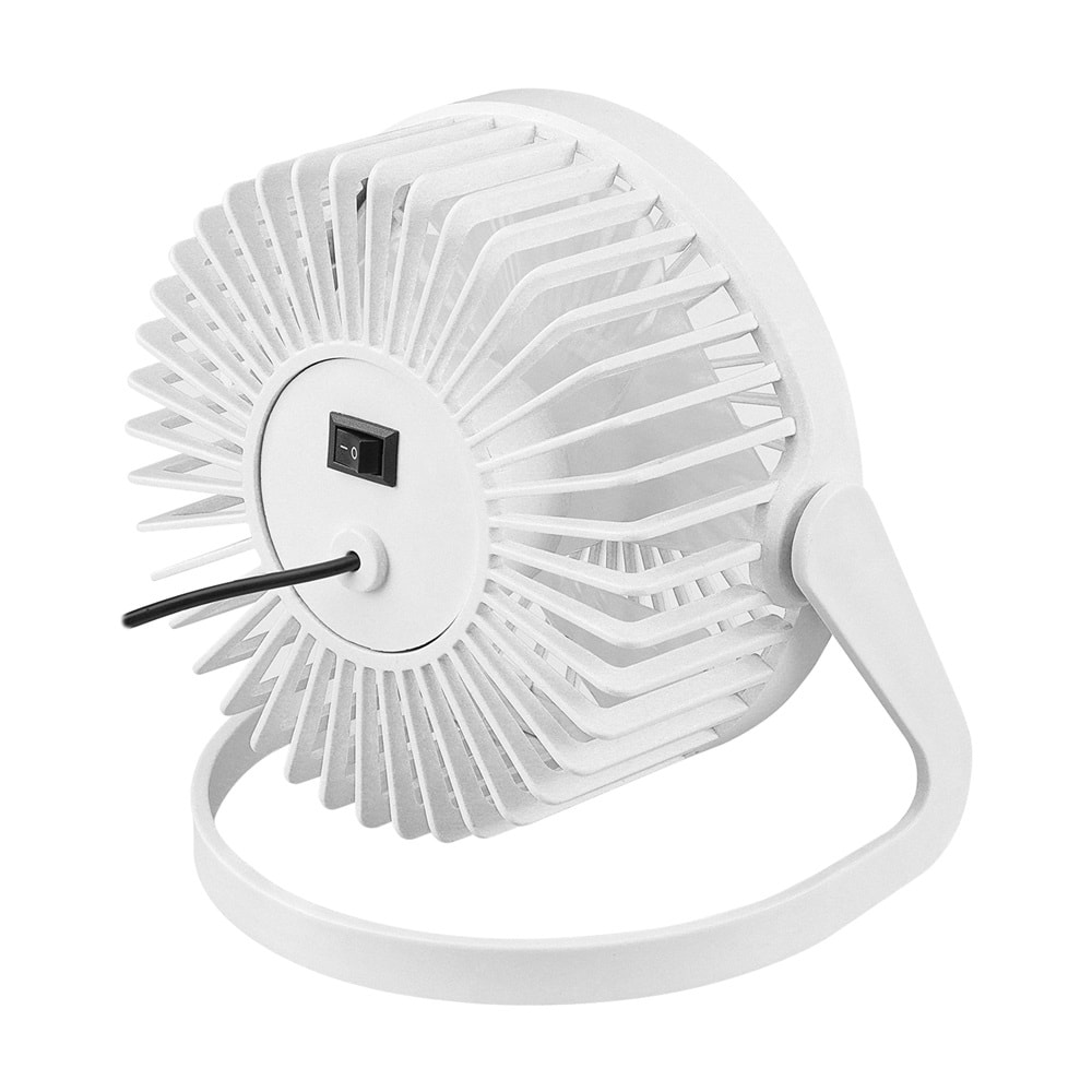 Everest Masaüstü Beyaz Usb Fan (145mmx141mmx105 mm)