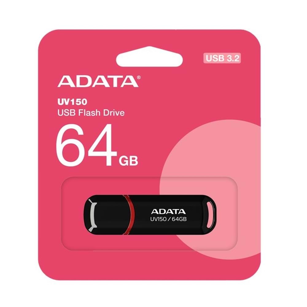 Adata 64GB Usb 3.2 Gen1 Black Usb Flash Bellek