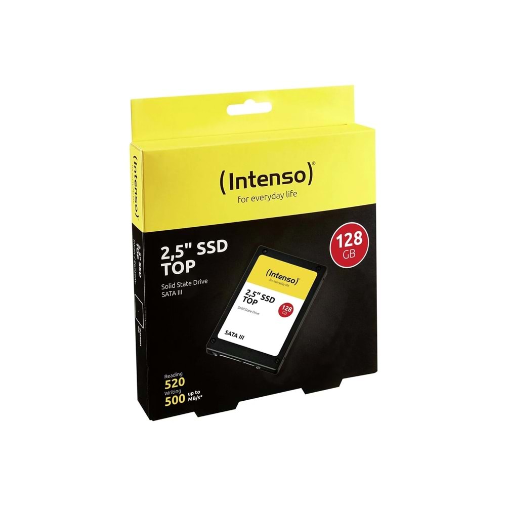 İntenso 128Gb 520Mb-500Mb/S Sata3 Ssd Harddisk
