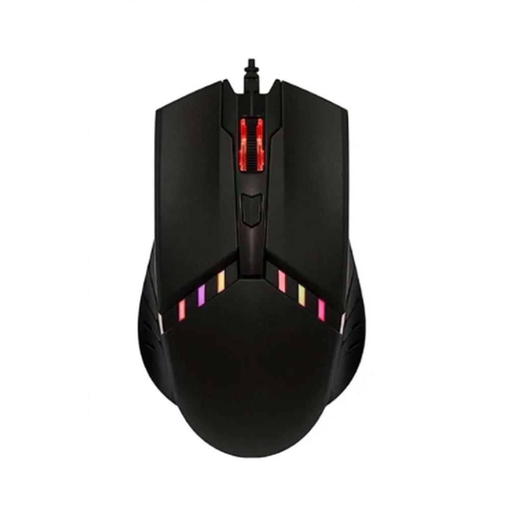 M82 1600 DPI Işıklı Rgb Kablolu Gaming Mouse