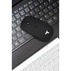 Torima Mini Kablosuz Q Klavye Ve Mouse Beyaz & Siyah Set
