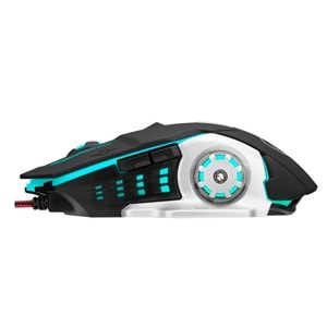 Hytech 3600DPı 6 Button RGb Legend Siyah Gaming Oyuncu Mouse (1,5mt Örgülü Kablo)