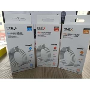 Onex 18w Type-c 3.4A 1mt. Usb Hızlı Şarj Data Kablosu