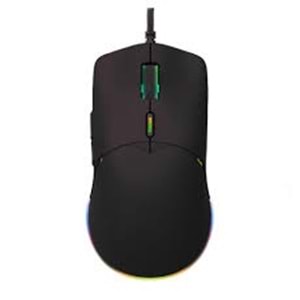 M80 Ergonomik Oyun Faresi - RGB Arka Işık - 8800 DPI - 6 Düğme - 3 milyon tıklama ömrü - 69 g ağırlığında | Siyah