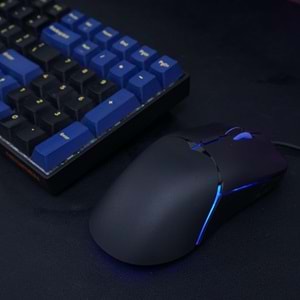 M80 Ergonomik Oyun Faresi - RGB Arka Işık - 8800 DPI - 6 Düğme - 3 milyon tıklama ömrü - 69 g ağırlığında | Siyah