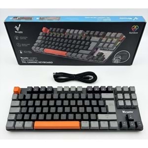 Versatile RGB Blue Switch Mekanik Gaming Usb Klavye