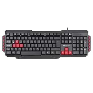 Everest Armor Siyah USB Q Gaming Oyuncu Klavyesi