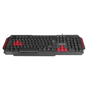 Everest Armor Siyah USB Q Gaming Oyuncu Klavyesi