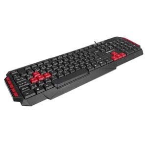 Everest Armor Siyah USB Q Gaming Oyuncu Klavyesi