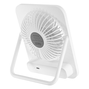 Everest Beyaz 2000mAh 4 Kademeli 4000RPM Hız Metal Ayak Masaüstü Usb Fan