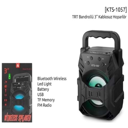 Subzero KTS-1057 Bluetooth/Usb/Sd Müzik Kutusu
