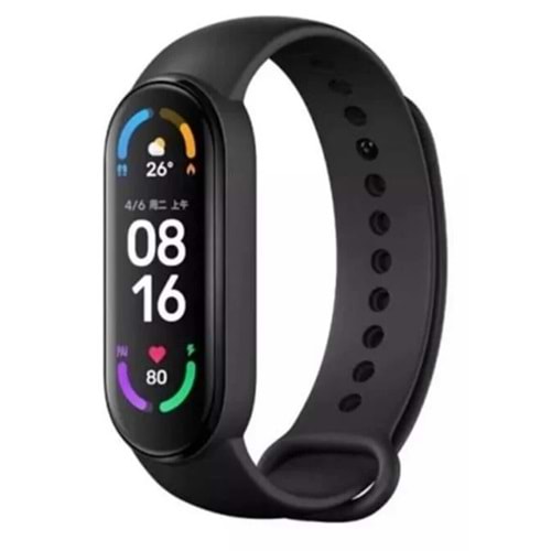 Torima Smart Watch Band M6 Akıllı Bileklik Spor Modlu Full Fonksiyon Siyah Akıllı Saat