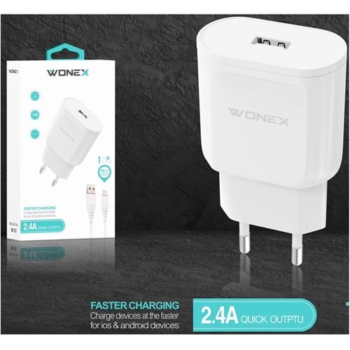 Wonex Micro 2.4A Şarj Aleti