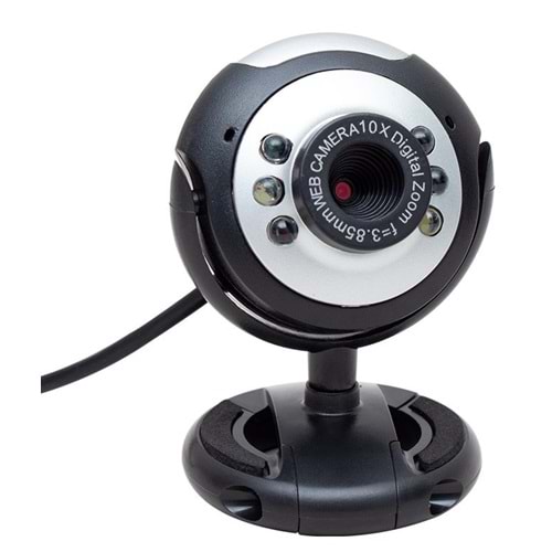 Oem 1.3 MP 10x Zoom Ledli Mikrofonlu Pc Webcam