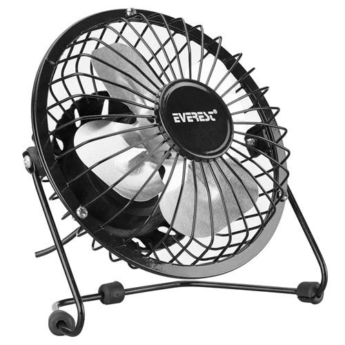 Everest EFN-482 Masaüstü Metal Siyah Usb Fan