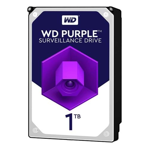 WD Purple WD10PURZ 1TB 5400RPM 64MB Sata3 7/24 Harddisk