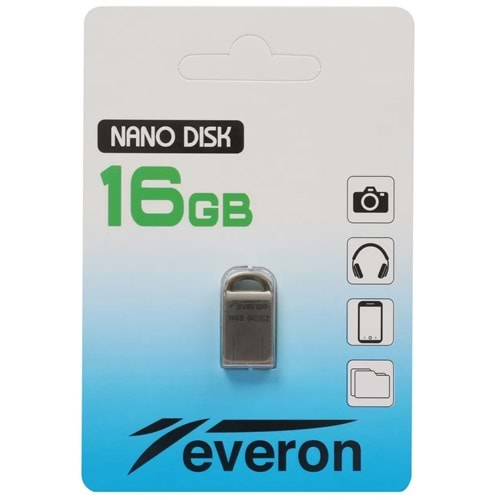 Everon 16 GB Usb 2.0 Mini Metal Flash Bellek