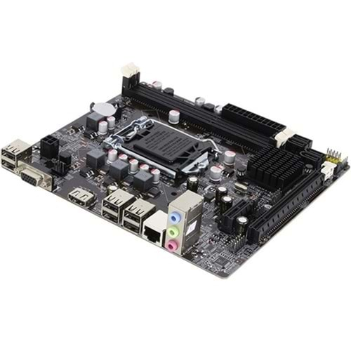 Turbox H61C Sata Ddr3 1600MHz Usb 2.0 Vga Hdmi Ses Lan 1155P 2.3.Gen Anakart