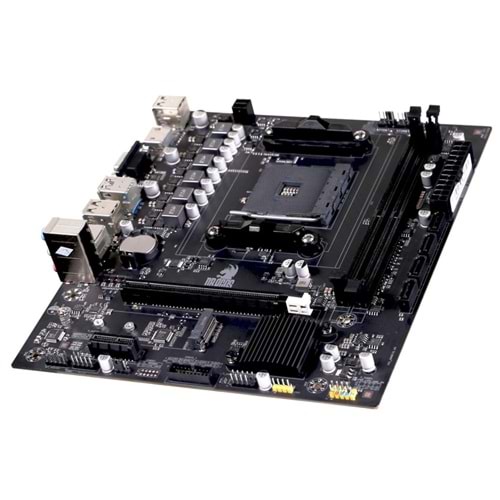 Dragos Dragmode B450M Sata,M2 Ddr4 3200MHz Usb 3.0 Vga Hdmi Ses G.Lan AM4 mATX Anakart