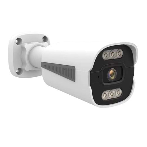 4MP 3.6mm Lens Sesli PoE IP Dual Light Ip Bullet Kamera