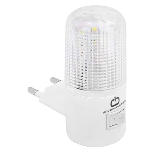 Ledli Anahtarlı Gece Lambası (0.5 Watt Saatte)