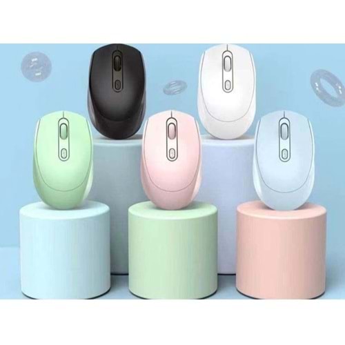 5823 Sessiz Tıklama Özellikli 3 Butonlu 2.4g Optik Kablosuz Mouse
