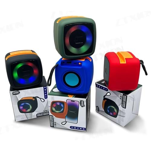 K-911 Bt/Usb/Tf Kartı/ TWS Ekstra Bass Bluetooth Hoparlör Speaker
