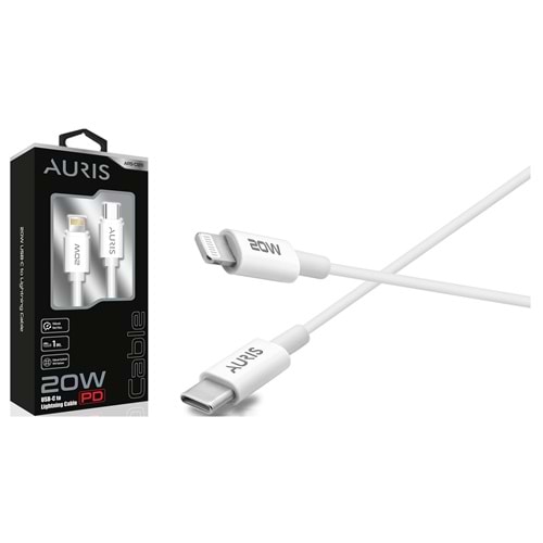 Auris CB19 Usb-C Lightning 1metre 20W Kablo