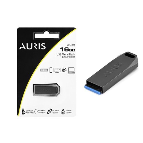 Auris 16GB Metal Usb 3.0 Usb Bellek