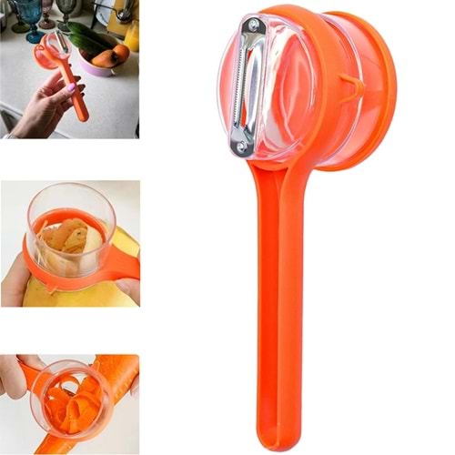 Çok Amaçlı Pratik Sebze-Meyve Soyucu