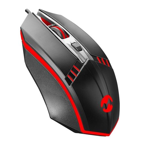 Everest R-STAR Usb 5 Tuşlu RGB Işıklı 6400dpi Gaming Oyuncu Mouse